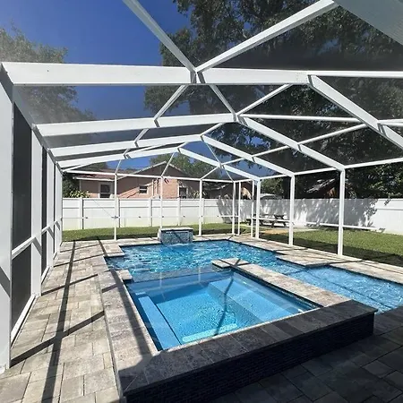 Pink Sunshine: Private Heated Pool And Spa, Close To Beach Largo Exterior photo